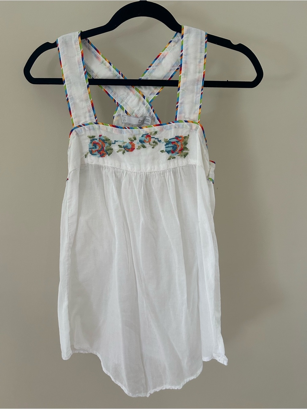Floral tank top